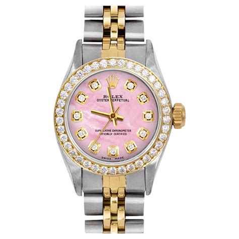 womens rolex watches pink face|Rolex oyster perpetual pink face.